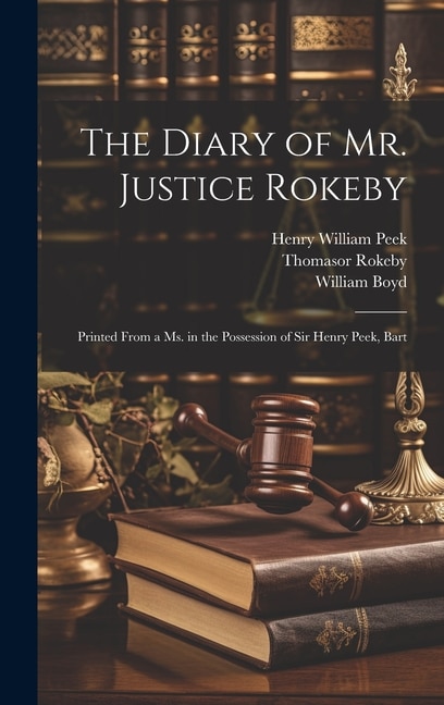 Couverture_The Diary of Mr. Justice Rokeby