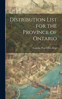 Front cover_Distribution List for the Province of Ontario