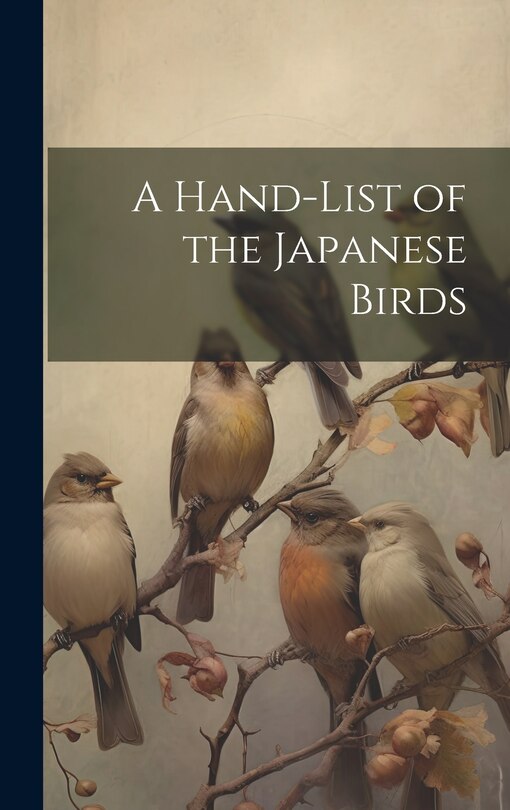 Front cover_A Hand-list of the Japanese Birds