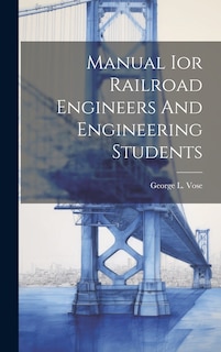 Front cover_Manual Ior Railroad Engineers And Engineering Students
