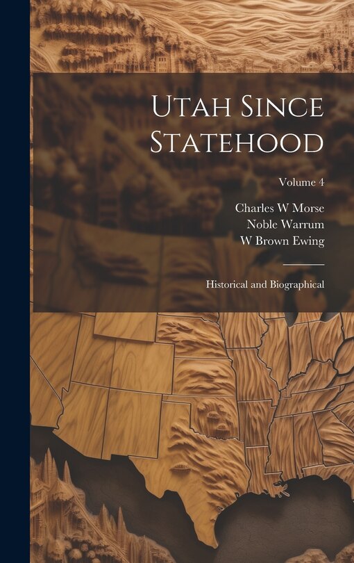 Front cover_Utah Since Statehood