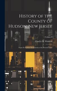 Couverture_History of the County of Hudson, New Jersey