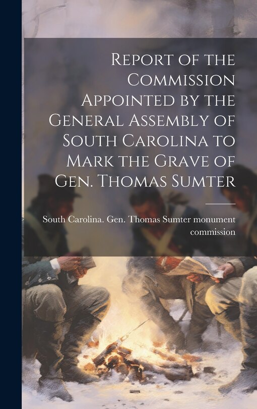 Couverture_Report of the Commission Appointed by the General Assembly of South Carolina to Mark the Grave of Gen. Thomas Sumter