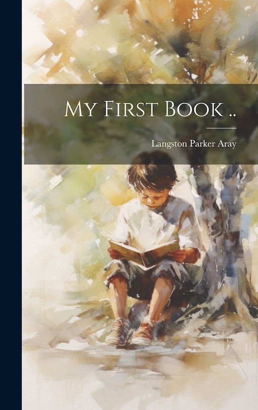 Front cover_My First Book ..