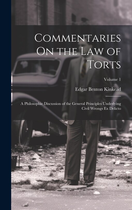 Couverture_Commentaries On the Law of Torts