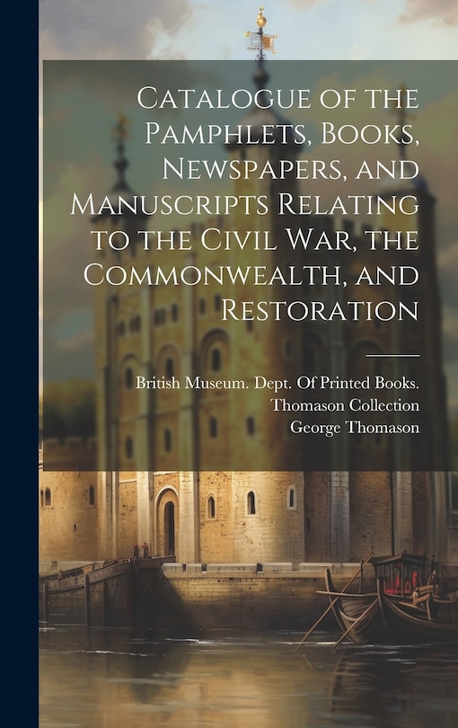 Front cover_Catalogue of the Pamphlets, Books, Newspapers, and Manuscripts Relating to the Civil War, the Commonwealth, and Restoration