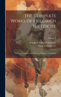 Front cover_The Complete Works of Friedrich Nietzsche