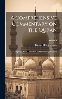 Front cover_A Comprehensive Commentary on the Qurán