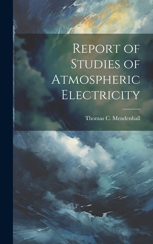 Front cover_Report of Studies of Atmospheric Electricity