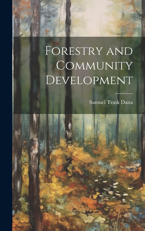 Couverture_Forestry and Community Development