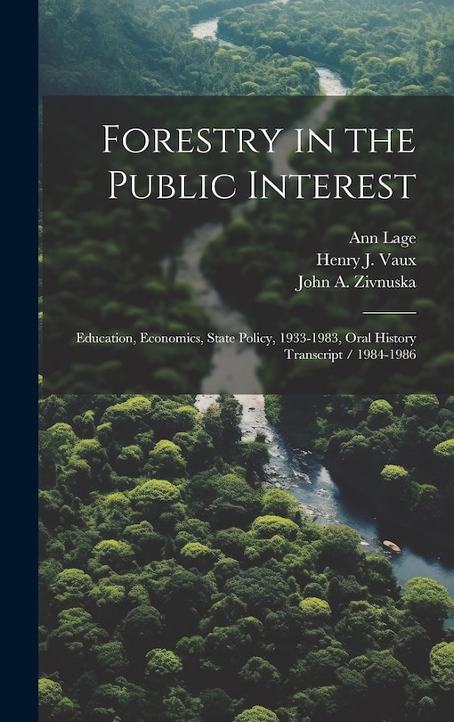 Couverture_Forestry in the Public Interest