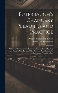 Couverture_Puterbaugh's Chancery Pleading and Practice
