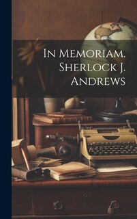 Couverture_In Memoriam. Sherlock J. Andrews