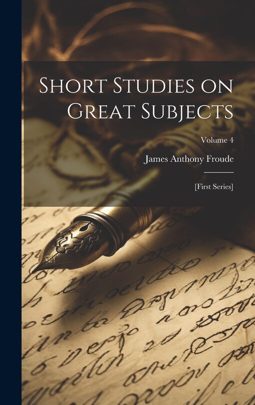 Front cover_Short Studies on Great Subjects