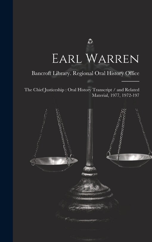 Front cover_Earl Warren