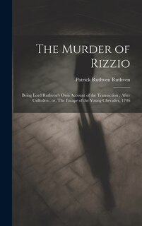 Couverture_The Murder of Rizzio