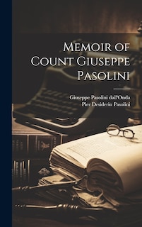 Front cover_Memoir of Count Giuseppe Pasolini