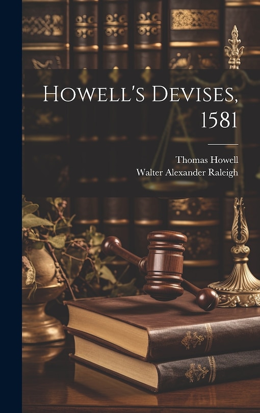 Front cover_Howell's Devises, 1581