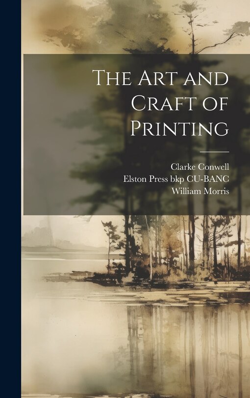 Front cover_The art and Craft of Printing