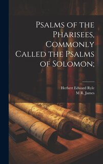 Couverture_Psalms of the Pharisees, Commonly Called the Psalms of Solomon;