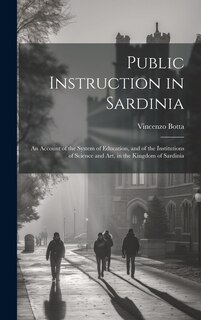 Front cover_Public Instruction in Sardinia