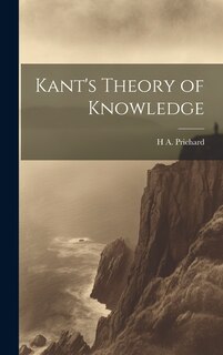 Front cover_Kant's Theory of Knowledge