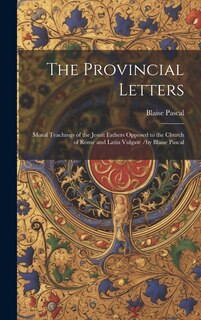 Front cover_The Provincial Letters