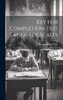 Front cover_Key for Completion-test Language Scales