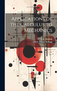 Front cover_Applications of the Calculus to Mechanics