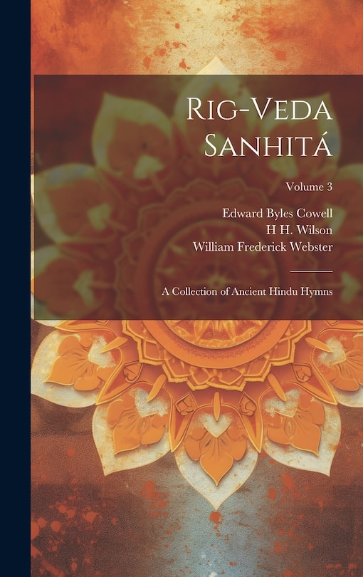 Front cover_Rig-veda Sanhitá