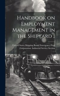 Front cover_Handbook on Employment Management in the Shipyard ..