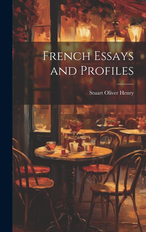 Front cover_French Essays and Profiles