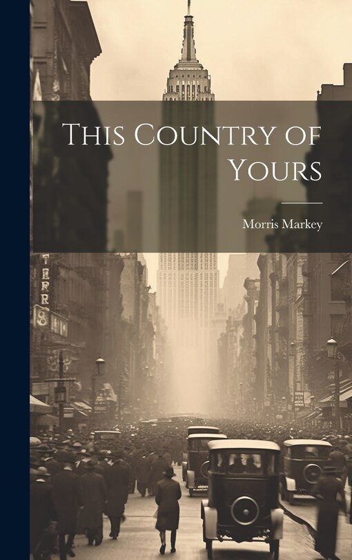 Front cover_This Country of Yours