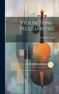 Front cover_Violin Tone-peculiarities
