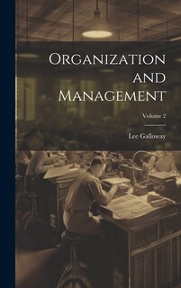 Couverture_Organization and Management; Volume 2