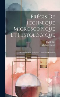 Front cover_Précis de technique microscopique et histologique