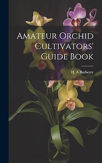 Couverture_Amateur Orchid Cultivators' Guide Book