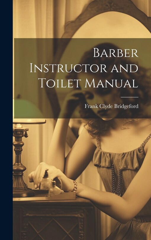 Front cover_Barber Instructor and Toilet Manual