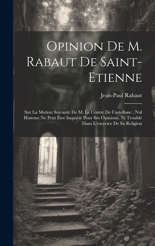Front cover_Opinion de M. Rabaut de Saint-Etienne
