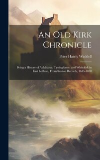 Couverture_An old Kirk Chronicle