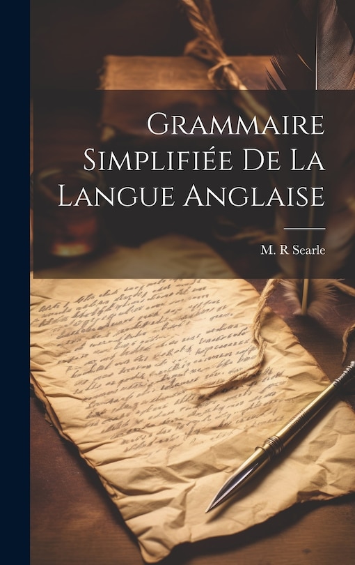 Front cover_Grammaire simplifi&eacute;e de la langue anglaise