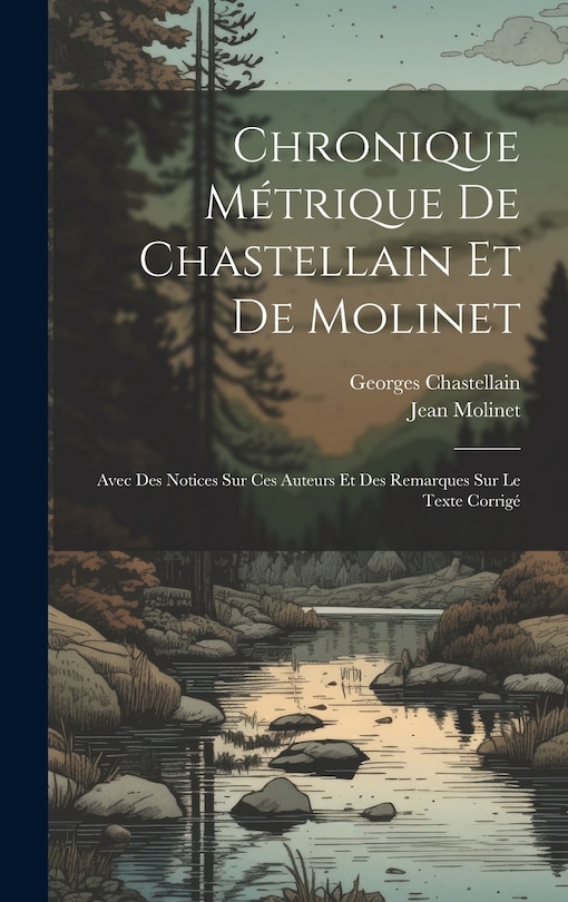 Front cover_Chronique métrique de Chastellain et de Molinet