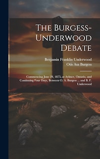Couverture_The Burgess-Underwood Debate