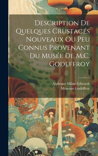 Front cover_Description de quelques Crustacés nouveaux ou peu connus provenant du Musée de M.C. Godeffroy