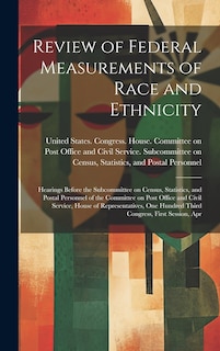 Couverture_Review of Federal Measurements of Race and Ethnicity