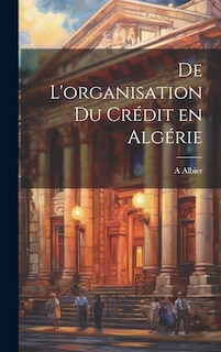 Couverture_De l'organisation du crédit en Algérie