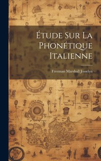 Front cover_&Eacute;tude sur la phon&eacute;tique italienne