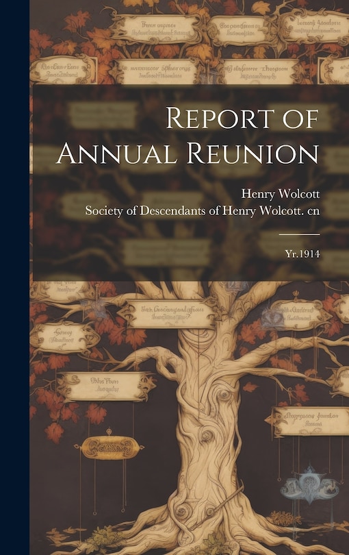 Couverture_Report of Annual Reunion
