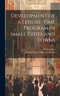 Couverture_Development of a Leisure-time Program in Small Cities and Towns