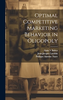 Front cover_Optimal Competitive Marketing Behavior in Oligopoly
